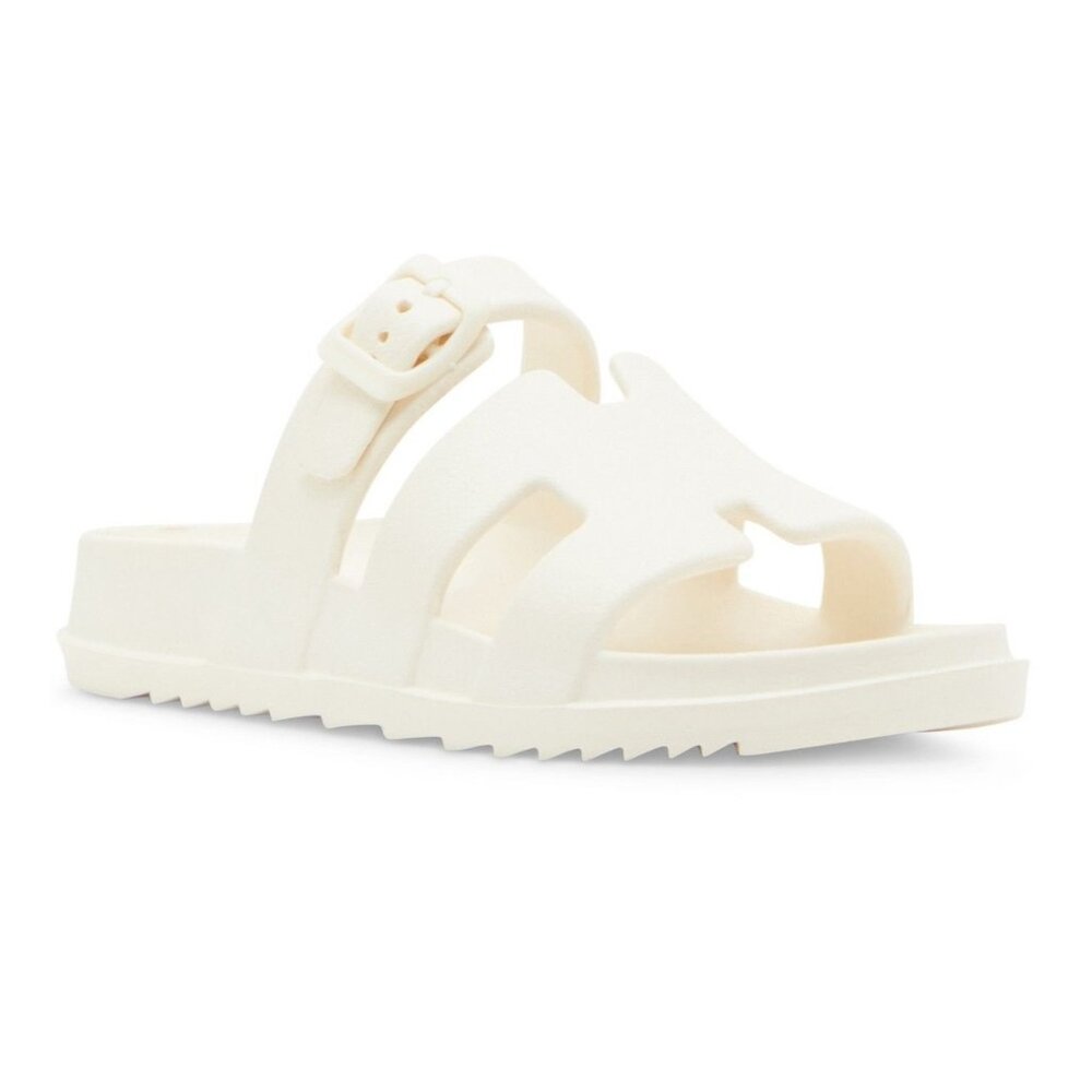 Madden Girl Darliing Banded Footbed Slide Sandals